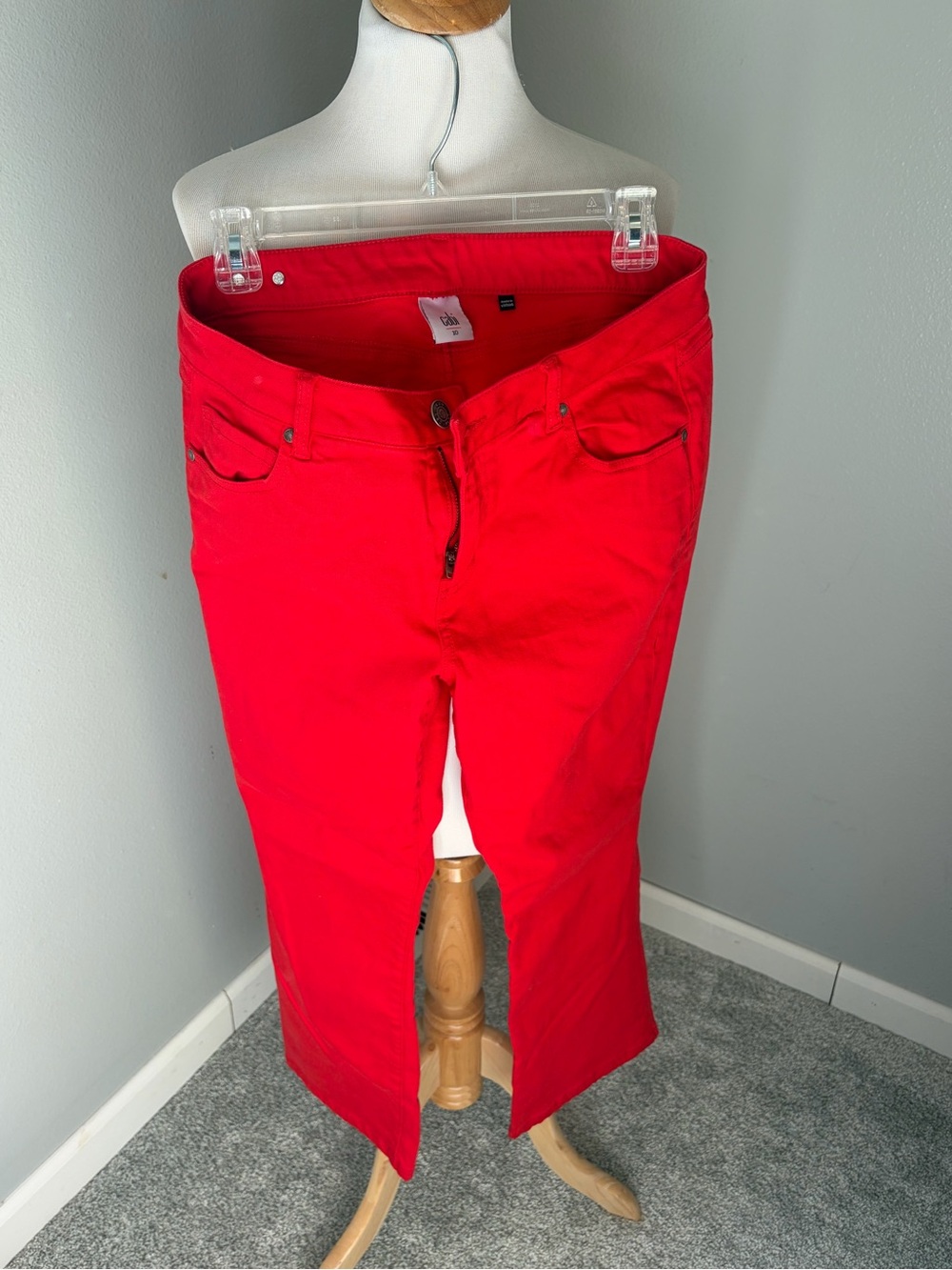 CAbi Ruby Crop Jeans Kick Back Kick Flare  #6476